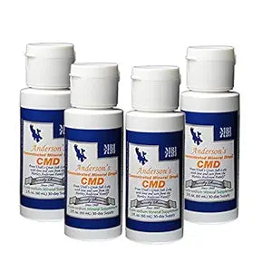 CMD Anderson Concentrated Mineral Drops, 60ml in Each Pack (Pack of 4)